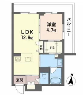 シャーメゾンカトレヤ【2階】の間取り