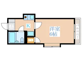 フェリス中野【1階】の間取り