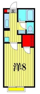 エクセルハイツ【1階】の間取り