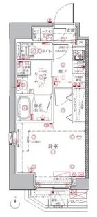 東京都江東区森下1【マンション】の間取り