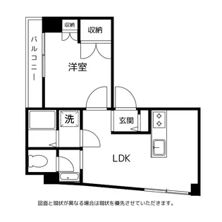 プラドール荒町【3階】の間取り