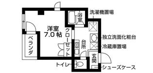 Capital Villa丸太町【3階】の間取り