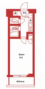 シャイニー長津田【2階】の間取り