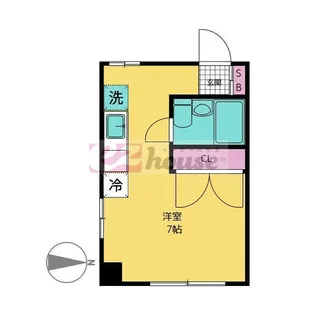 東京都中野区中央1【マンション】の間取り
