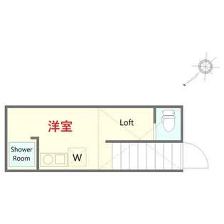 東京都大田区東馬込1【アパート】の間取り