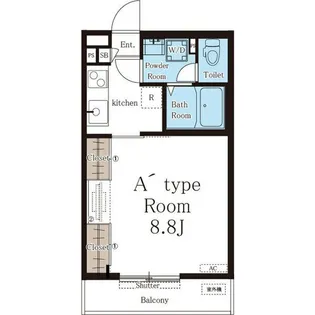 リブリ・プルミエール豊田【1階】の間取り