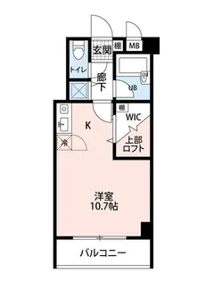 ハーディネス【2階】の間取り