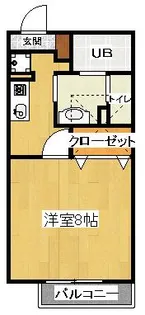 サンライズYT【2階】の間取り