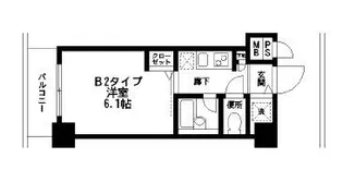 HF練馬レジデンス【8階】の間取り