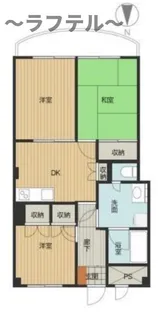 出浦第五ビル【2階】の間取り