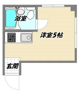 大阪府大阪市淀川区東三国1【マンション】の間取り