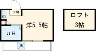 シティパーク武蔵小金井【1階】の間取り