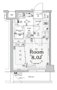 メイクス池上ルーチェ【3階】の間取り