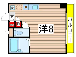 BERGLAND春日【2階】の間取り