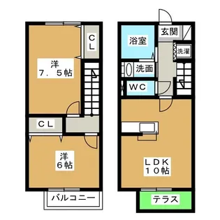 グレーリングの間取り