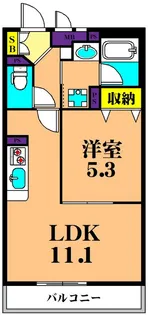 キャナルステージ【1階】の間取り