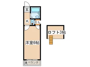 エリ-ズハウス【2階】の間取り