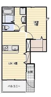 LOTUS三ヶ日【1階】の間取り