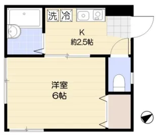 サンヒルズ駒込【2階】の間取り