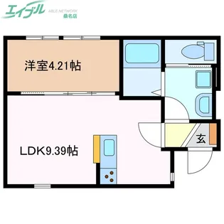 lebois桑名 II【1階】の間取り