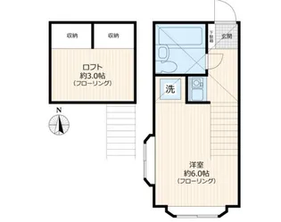 Papa’s Mama’s【1階】の間取り