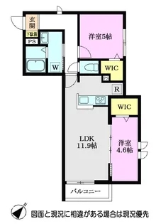 Casa Calda【2階】の間取り
