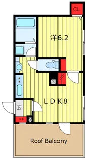 La Vie KAGURAZAKA【3階】の間取り