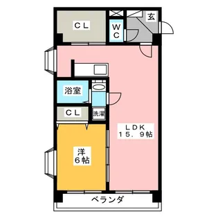 高木ビル【3階】の間取り