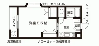 アーク習志野台【1階】の間取り