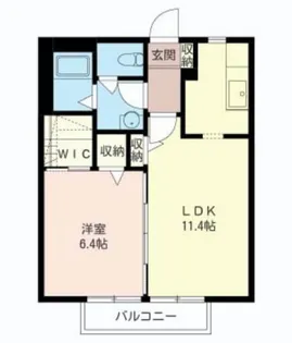 Casa・Lau(カーサ・ラウ)【2階】の間取り