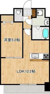 クロノス48練兵町【10階】の間取り