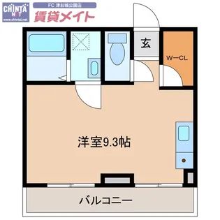 リヨン江戸橋【4階】の間取り