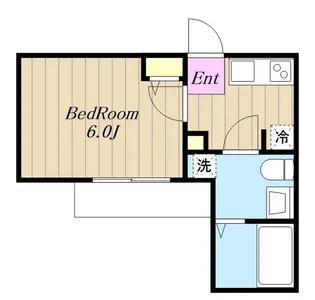 ヴィラベイルーム本厚木【2階】の間取り