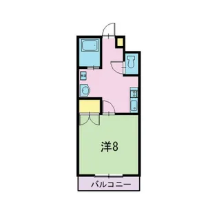 クレシェンド中屋敷【1階】の間取り