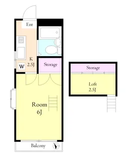 サンフラワー【1階】の間取り