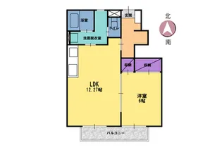 ムゲンハイツ大塚町【1階】の間取り
