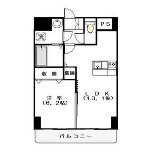 Bella Luce A(ベラ・ルーチェ A)【7階】の間取り