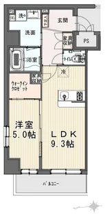 東亜レジデンス【2階】の間取り