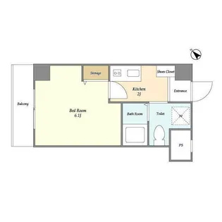 KDXレジデンス小豆沢【2階】の間取り