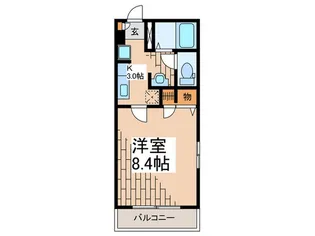 メゾン・ド・ブラン【1階】の間取り