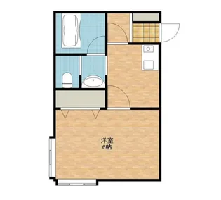 ウィング片淵【2階】の間取り