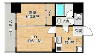 Felis塚本【9階】の間取り