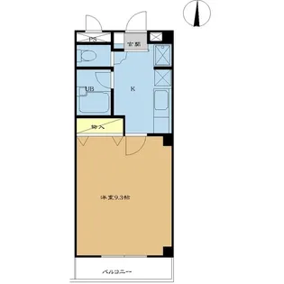TOLANAI【3階】の間取り
