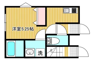 メルシー大岡山EST【1階】の間取り
