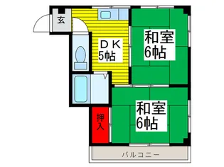 斉藤ビル【4階】の間取り