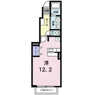 インプレスA【1階】の間取り