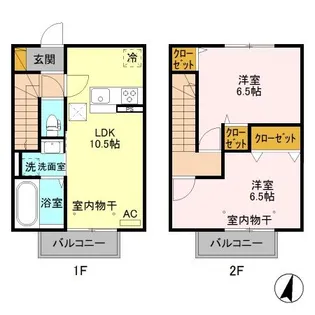 オペラハウス下新田 IIの間取り