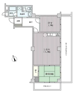 朝日自由が丘マンション【4階】の間取り