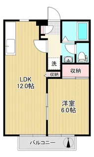 サニーベルウッドA【2階】の間取り
