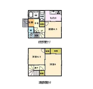 さつきアパートの間取り